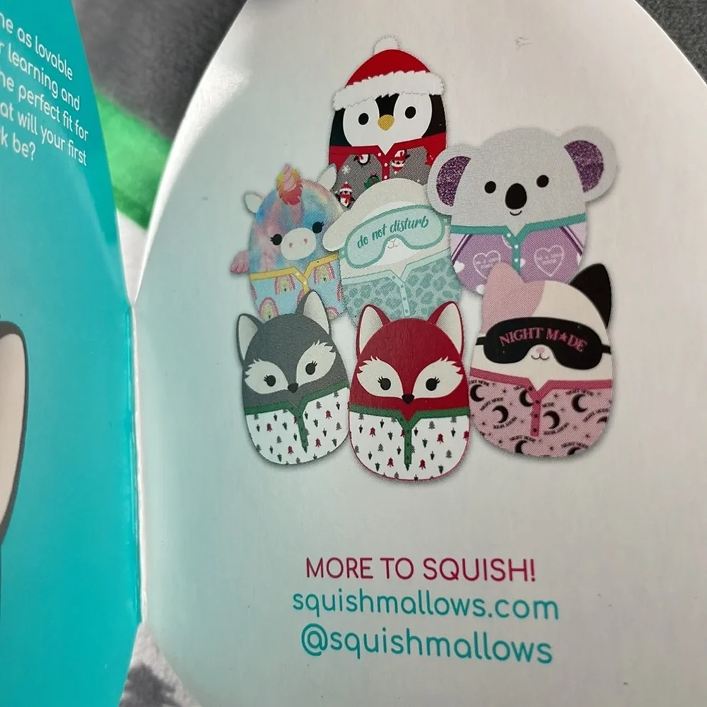 Squishmallows Floxie the Fox in Christmas Pajamas 8” - Picture 7 of 7